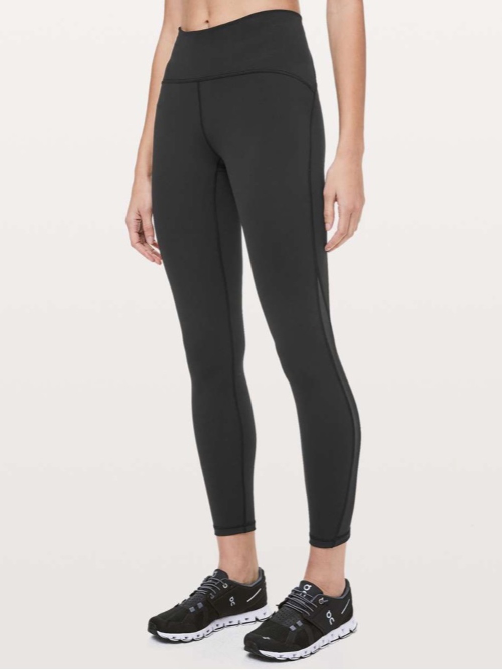 Lululemon Train Times 7/8 Leggings Athletic Pant *25" Black Size 8
